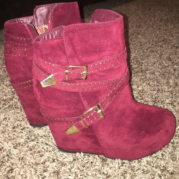 Suede Booties