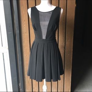 Asos Petite Black Cocktail Party Dress