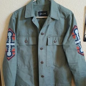 🚫🚫SOLD🚫🚫OBEY Green Military Style Jacket