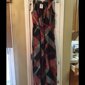 Karin Stevens size 6 long maxi dress