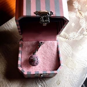 NIB Juicy Couture Silver Cupcake Charm