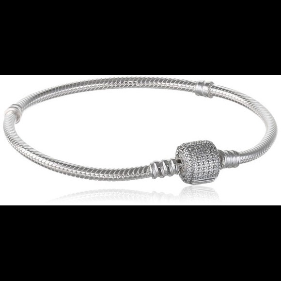 Sterling silver Pandora bracelet