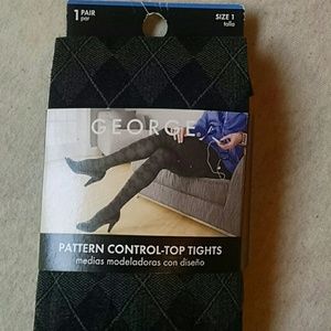 Argyle tights