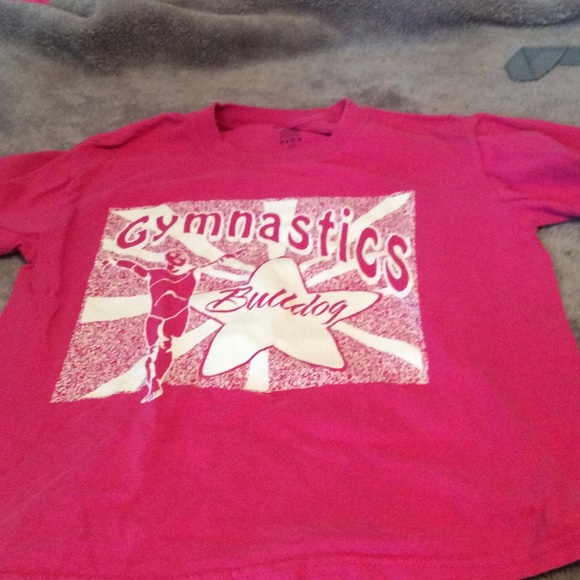Gymnastics Bulldog t-shirt