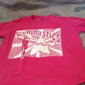 Gymnastics Bulldog t-shirt