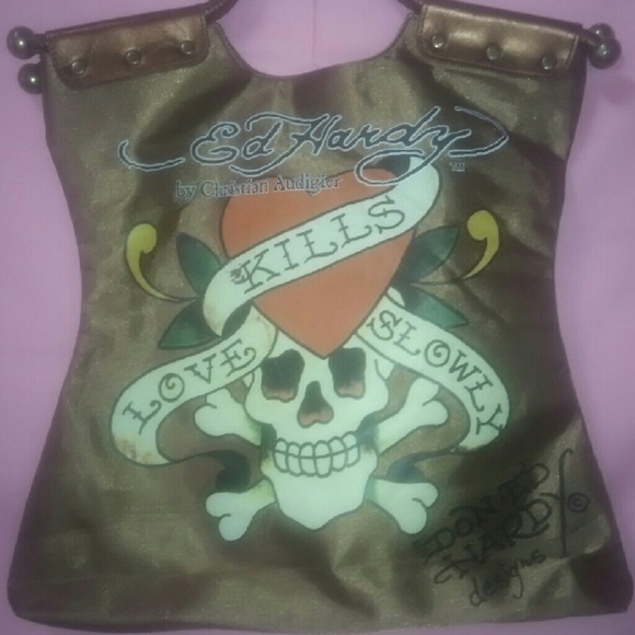 Ed Hardy by Christian Audigier Tote