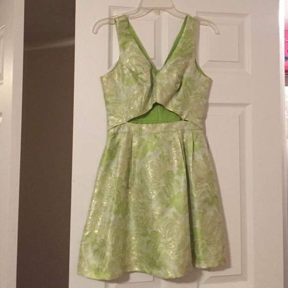 Spring green dress!