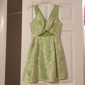 Spring green dress!