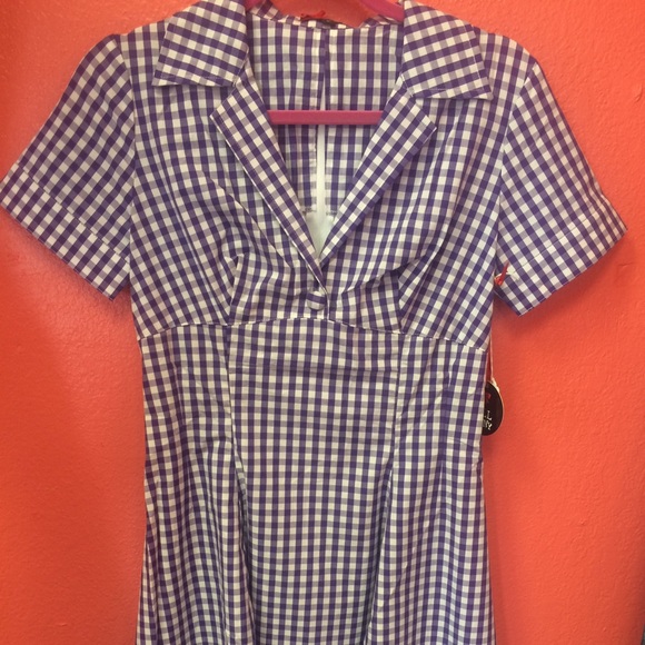 NWT - Hell Bunny Tuesday Dress- Lilac