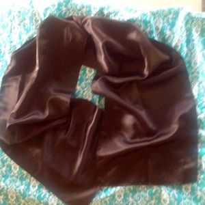 💲✂️Black formal sash, wrap, scarf.