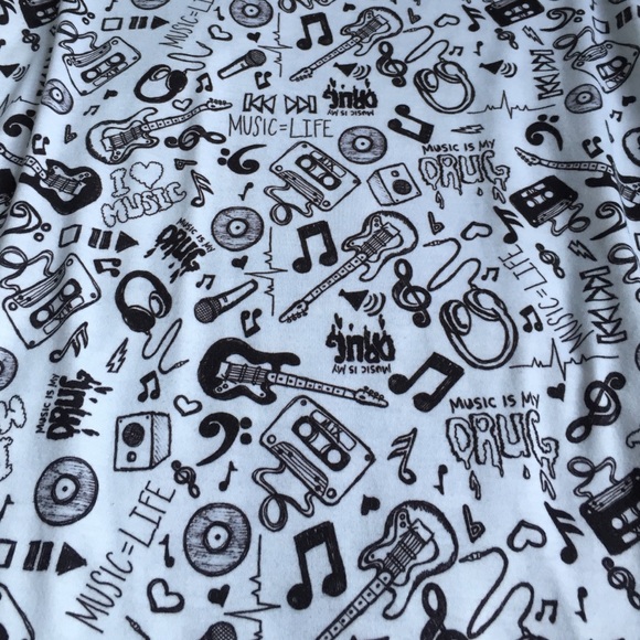 Music=Life Tee - Picture 2 of 3