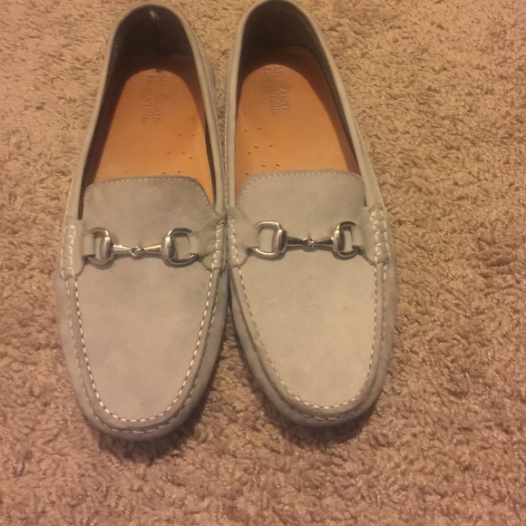 Loafer grey color Mercanto Glorentini.