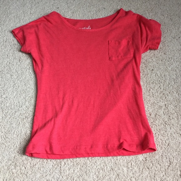 Plain Crop Top w/ Pocket