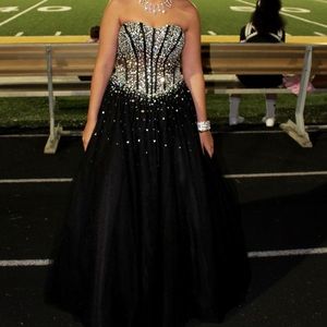 Jovani back prom dress