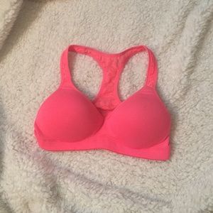 "PINK YOGA" sports bra