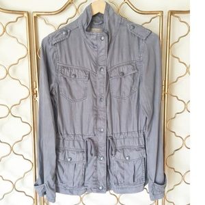 MAX JEANS Grey Utility Jacket