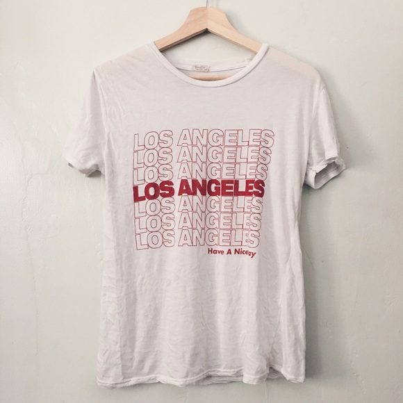 Brandy Melville Los Angeles shirt