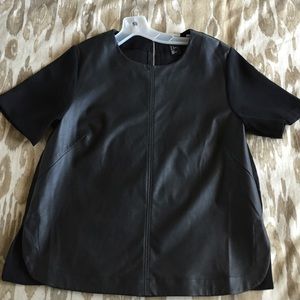 Leather hm shirt!
