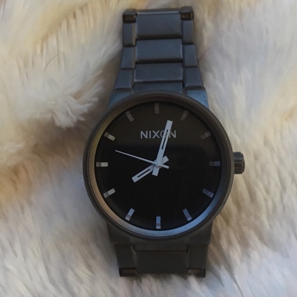 Men's Nixon silver watch