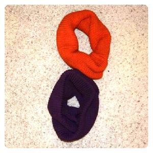 2 Loop scarves