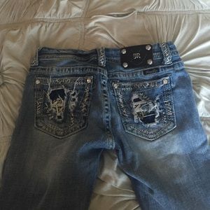 Miss Me distressed boot cut jeans