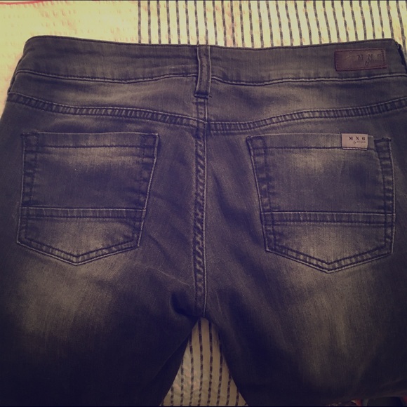 Mango gray jeans
