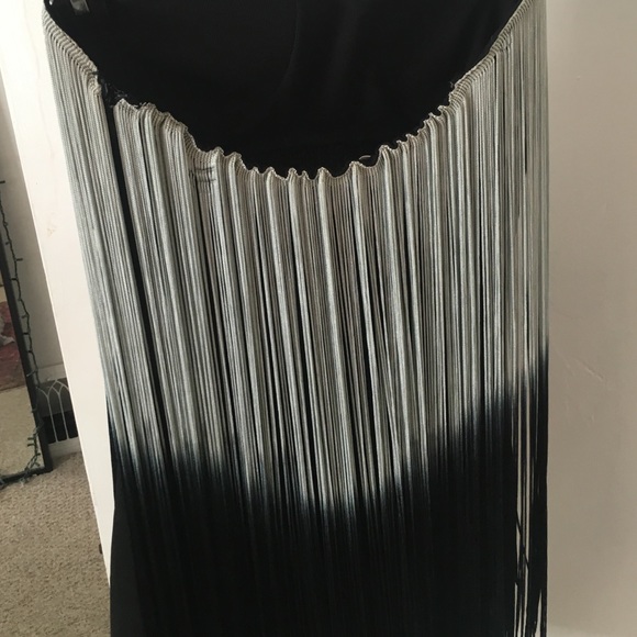 Tie die fringe dress - Picture 3 of 3