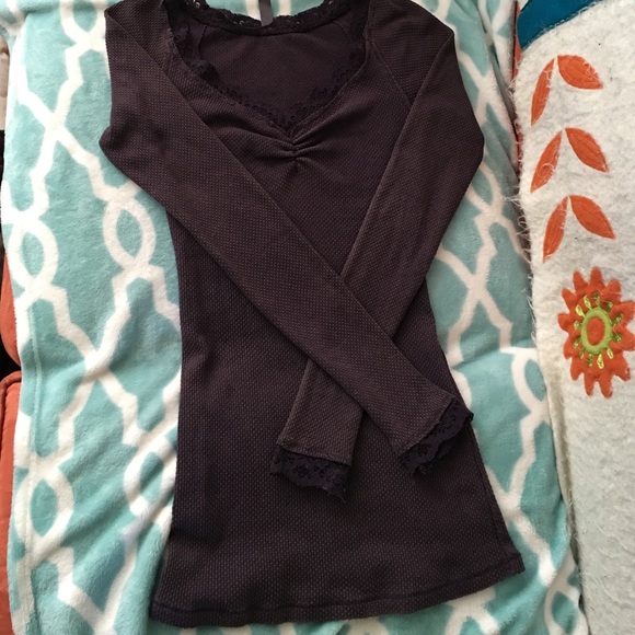 🌸Reserved🌸FP Purple Veba Lace Trim Thermal