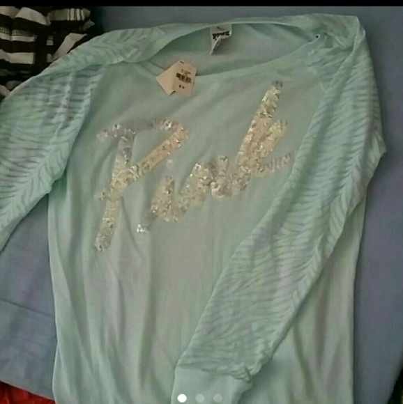 PINK VS BLING SHIRT NWT
