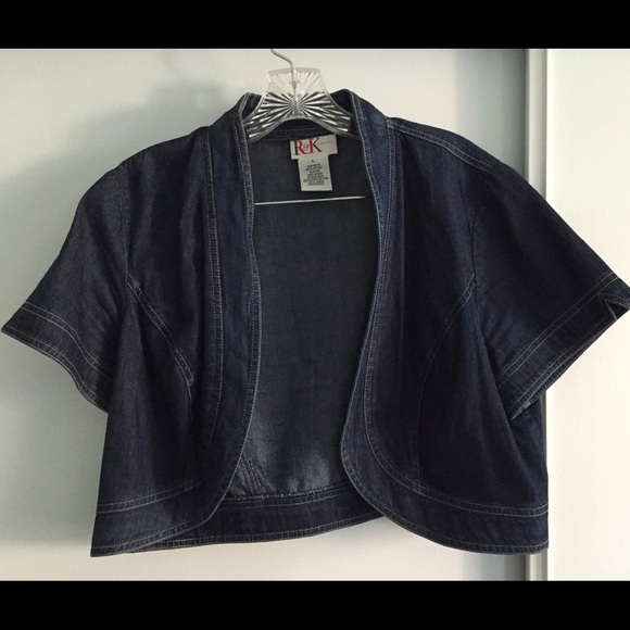 Like New Denim Bolero