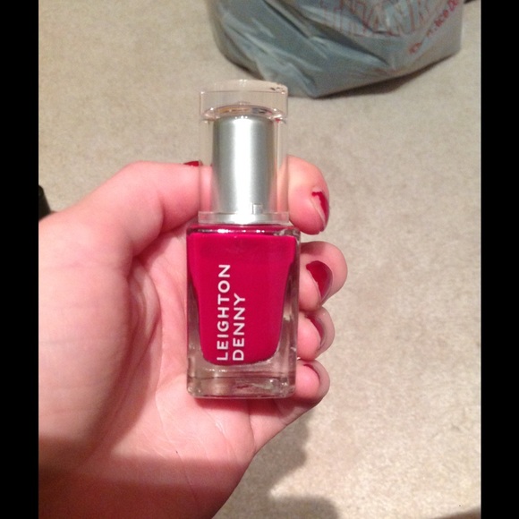 Dark Pink Leighton Denny Nail Polish