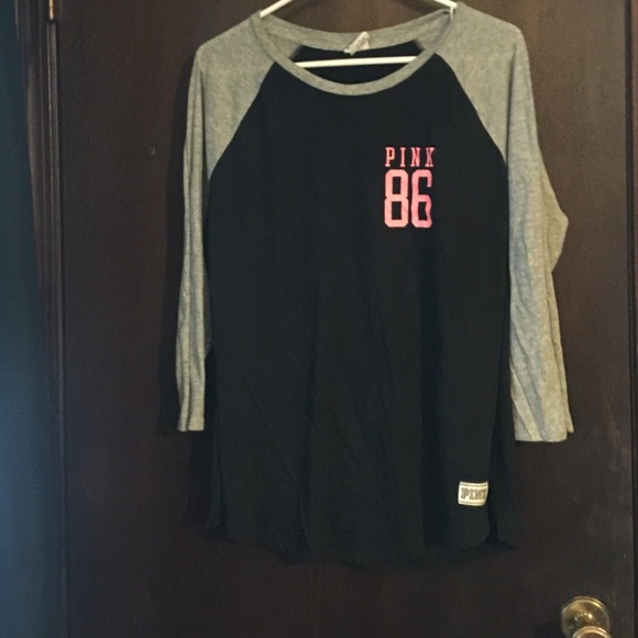 Victoria secret baseball ball tee