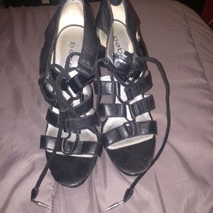 Black bebe shoes
