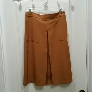 Mustard A-line Skirt