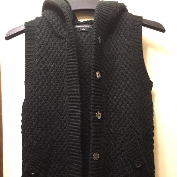 Sleeveless sweater vest button down sz small - Picture 1 of 3