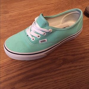 Teal Vans