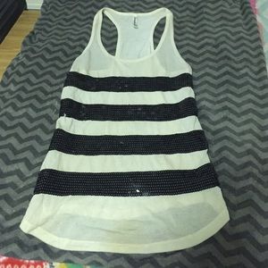 Bedazzled Tank Top Shirt
