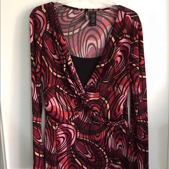 Perfect Condition Long Geometric Top