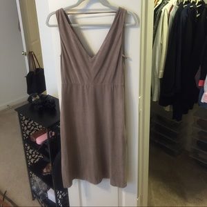 BCBG Maxazria Suede Dress