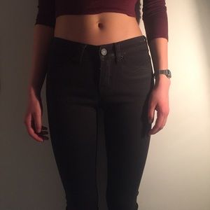 BDG Black High Waisted Jeans