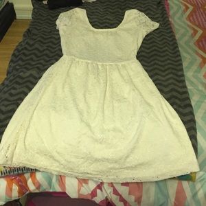 White Lace Dress, never worn