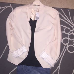 NWT forever 21 cream blazer