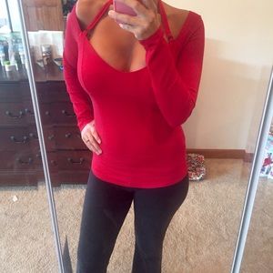 Armani Exchange NWT Sexy Red Shirt