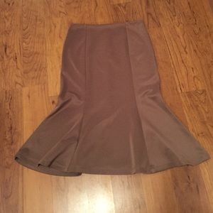 Like NEW high waisted tan skirt, size small.