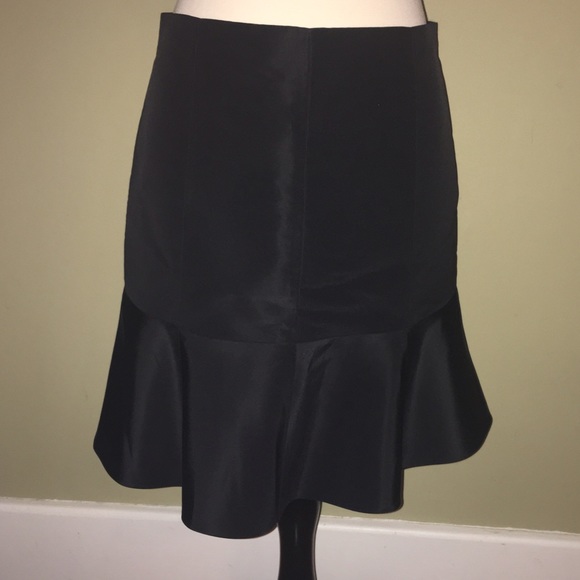 NWT Tibi Silk Faille Fluted Skirt - Picture 2 of 4
