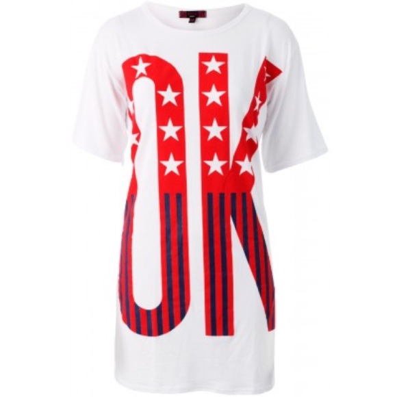 4th of July Sale! Rihanna Inspired T-Shirt Dress - Picture 2 of 2