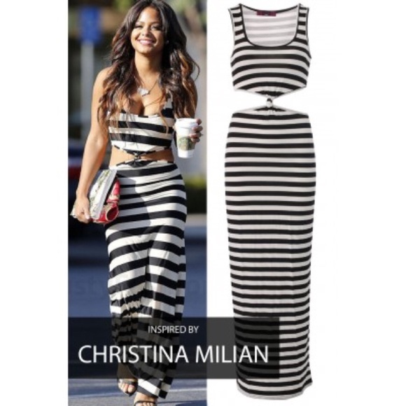 Christina Milian Inspired Maxi Dress - Picture 3 of 3