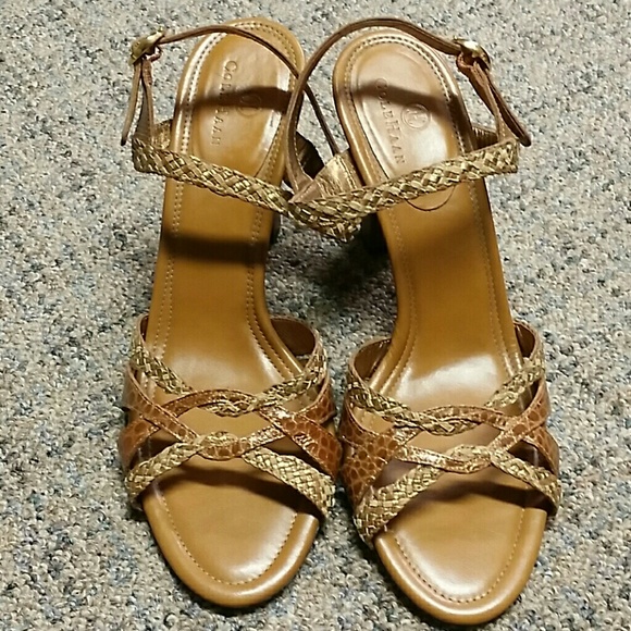 Cole Haan Shoes - Cole Haan brown leather sandal