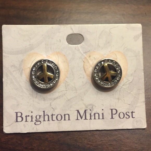 Brighton Peace Sign Earrings