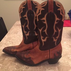 Brown Cowboy Boots size 7